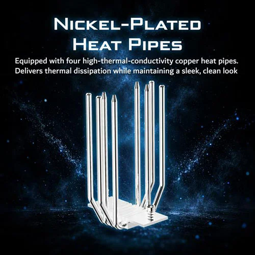 Kingcool Mikros ARGB 120mm CPU Air Cooler